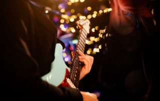 Live music performance in Fredericksburg, TX