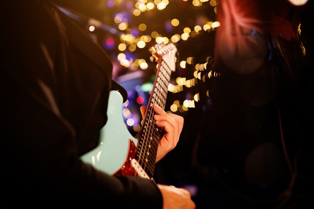 Live music performance in Fredericksburg, TX